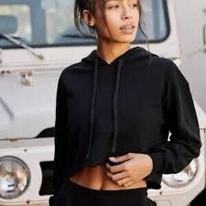 Intimately Free People| XS | Sweater Shorts Set Hoodie Knit 2 Piece Cropped